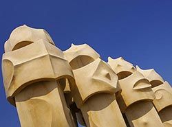 Attractions in Barcelona - La Pedrera